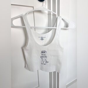 Brandy Melville Dinosaur Tank Top